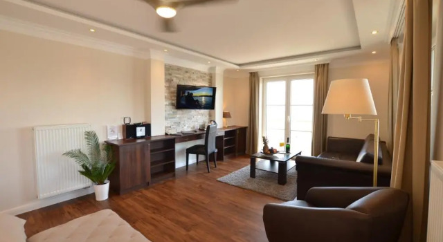 Двухместный номер Deluxe с видом на море Ferienresidenz Chiemseestern