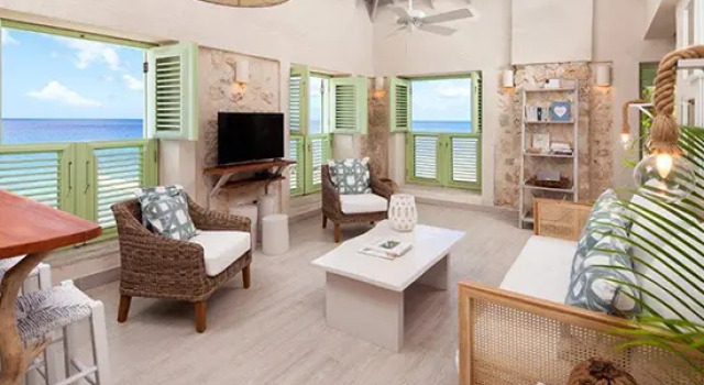 Люкс с 2 комнатами oceanfront Little Good Harbour