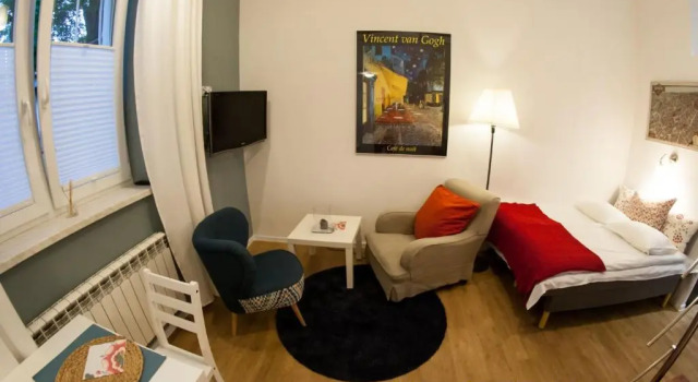 Апартаменты Цокольный этаж Rondo Mogilskie Apartment