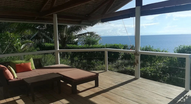 Двухместная вилла Luxury с видом на океан Kawayan Holiday Resort