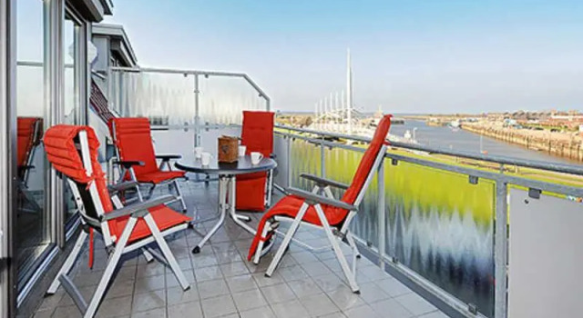 Двухместный номер Standard с балконом Residenz am Hafen