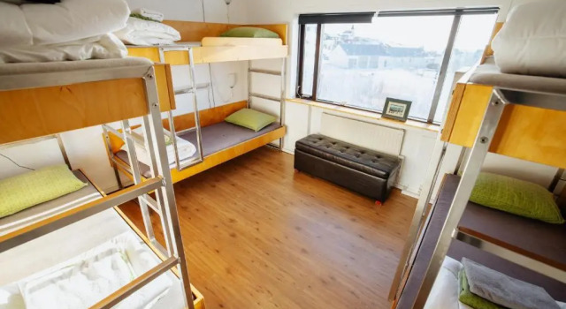 Letto in camerata Vík Hostel