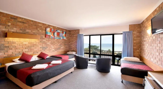 Четырёхместный номер Superior с видом на океан Kangaroo Island Seaside Inn