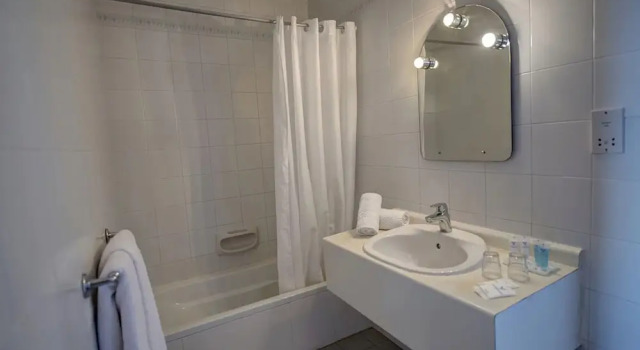 Standard- dobbelt værelse med havudsigt Sliema Chalet Hotel