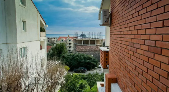 Студия с балконом Apartments Mandarina Garden