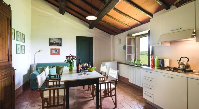 Апартаменты Superior c 1 комнатой с красивым видом из окна Appartamenti Villa e Fattoria di Radi Tuscany