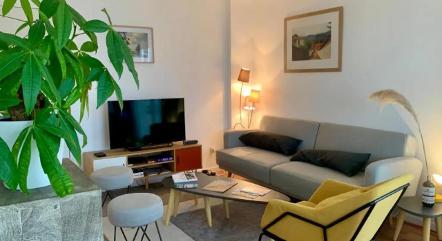 Апартаменты Ninou Cap Sud, terrasse vue mer, appt lumineux 66m2