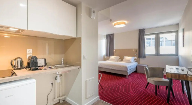 Двухместная студия Executive All Suites Appart Hôtel | Bordeaux Centre Gare