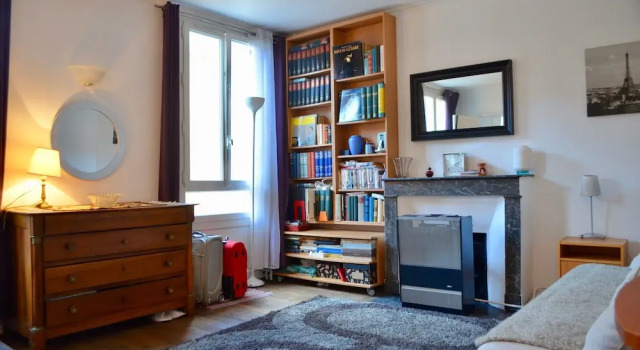 One Bedroom Flat in Montparnasse, Забронировать Отель 6-й округ: Сен-Жермен Париж, рядом с Fondation Henri Cartier-Bresson
