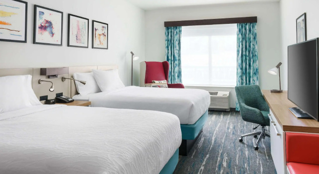 Четырёхместный номер Standard Hilton Garden Inn Apopka City Center, Fl