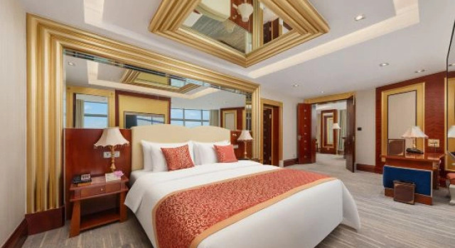 Люкс Deluxe Huasheng Jiangquan Hotel & Town
