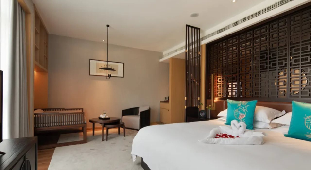 Kaiyuan Manju Zhen’xuan Ningbo Huayuan Lishe, Prenota Hotel Hotel a Ningbo con piscina, Piscina
