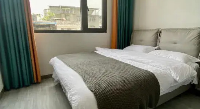 Люкс Deluxe с 2 комнатами Lichuan Tingting Homestay