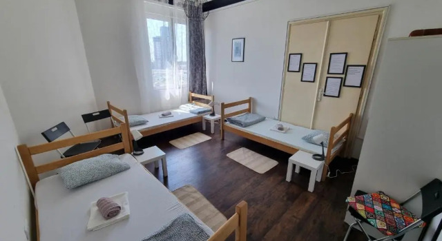 Четырёхместный номер Classic Downtown Belgrade Hostel and Apartments