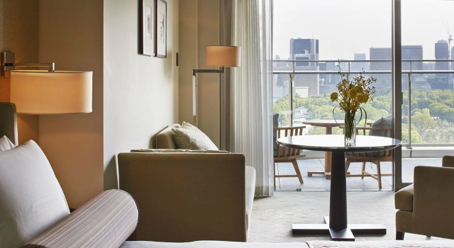 Двухместный номер Grand Deluxe с балконом Palace Hotel Tokyo