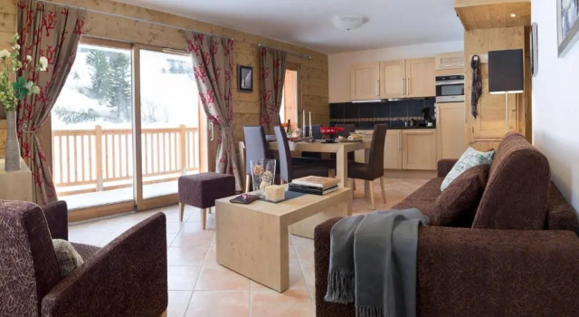Апартаменты CGH Résidences & Spas Les Chalets de Flambeau