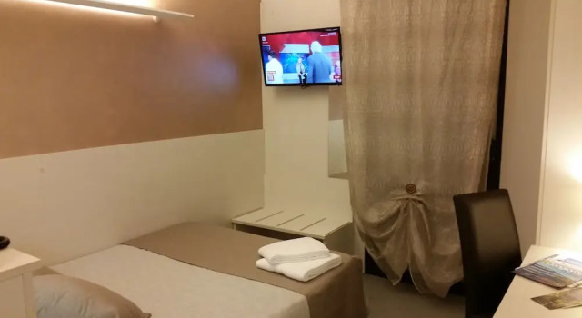 Одноместный номер Economy с балконом Albergo Al Cacciatore