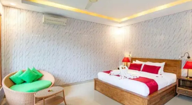 Люкс с видом на бассейн Amoya Inn