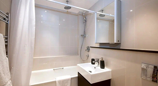 Апартаменты Цокольный этаж c 1 комнатой Manson Place Apartments