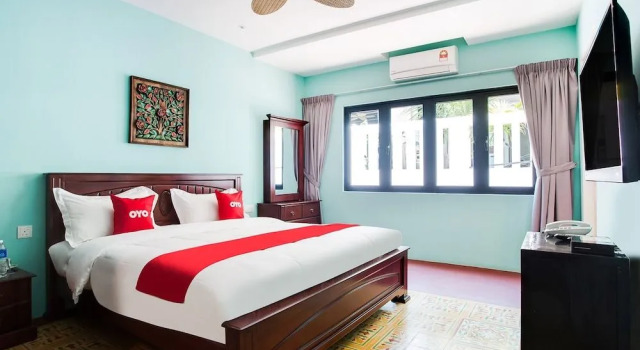 Oyo Capital O 89353 Nostalgia Boutique Hotel & Restaurant, Varaa Boutique-hotelli Hotellit Pulau Pinang pysäköinnillä, Pysäköinti