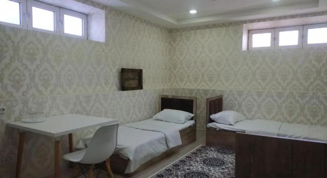 Кровать в общем номере Hostel Na Bobura