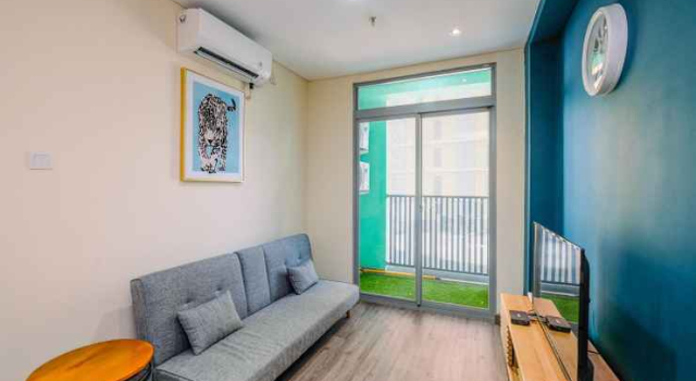 Simply and Cozy 1BR Apartment at Pejaten Park Residence By Travelio, Prenota Appartamento Hotel a Giacarta con piscina, Piscina