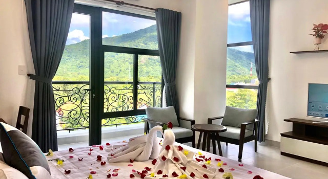 Двухместный номер Deluxe с балконом Nam Hai Con Dao Hotel