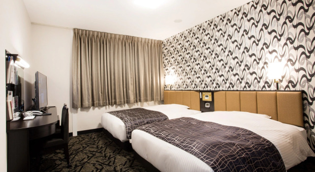 Двухместный номер Deluxe APA Hotel Hakodate Ekimae