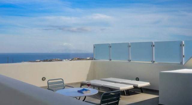 Люкс с видом на море Aliter Suites