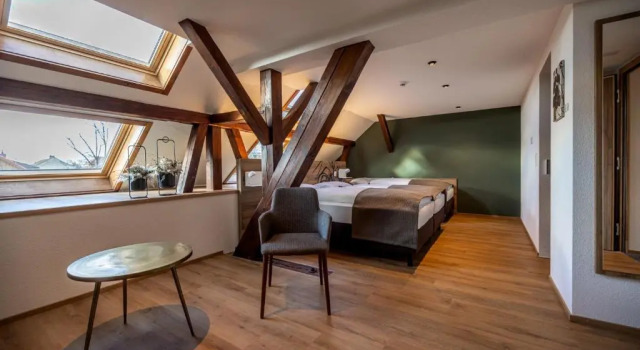 Трёхместный номер Deluxe Hotel & Restaurant Bären