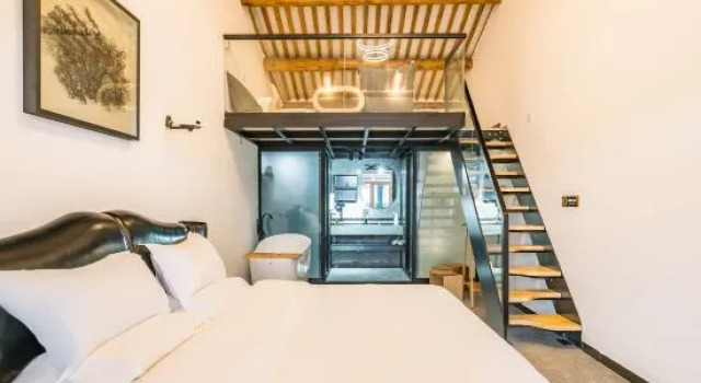 Люкс с 2 комнатами Floral Hotel· City Wall Courtyard Hotel (Shijinglong Ski Resort Longqingxia Branch)
