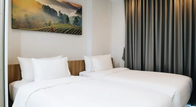 Двухместный номер Deluxe с балконом Brique Hotel Chiangmai