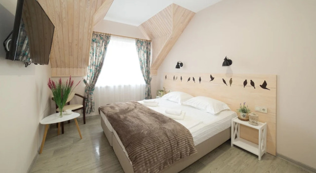 Двухместный номер Standard с балконом Отель Ministerka lake house