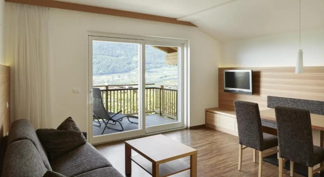 Апартаменты с 2 комнатами с балконом Apartments Oberdorner
