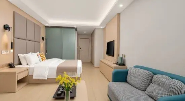 Двухместный люкс Superior Hangcheng Garden Cafe Hotel