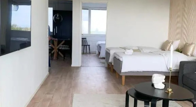 Lakeview Design Apartment Kallio, Buchen Sie Ferienwohnung Lahti Skigebiet Messila