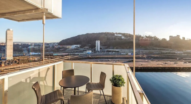 Апартаменты c 1 комнатой с красивым видом из окна Wright Apartments - Sørenga