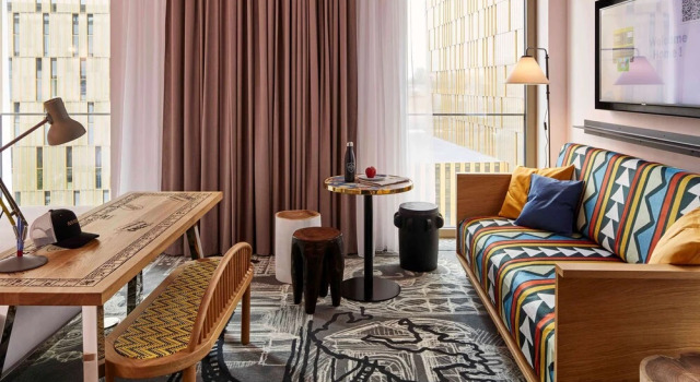 Двухместный номер Large Mama Mama Shelter Luxembourg
