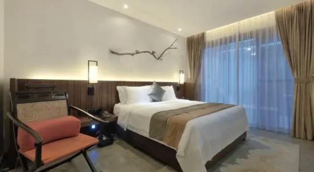Двухместный люкс c 1 комнатой Deng Stone House Pastoral Resort