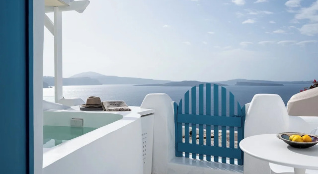 Вилла с видом на море Nano Oia Villas