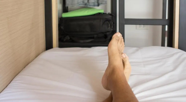 Кровать в общем номере Le Bonheur Poshtel