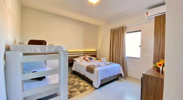 Четырёхместный номер Standard Pousada Villa Vantino