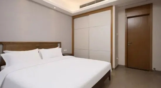 Люкс c 1 комнатой с балконом и с видом на море Chenxi Scenic Apartment (Shenzhou Peninsula)