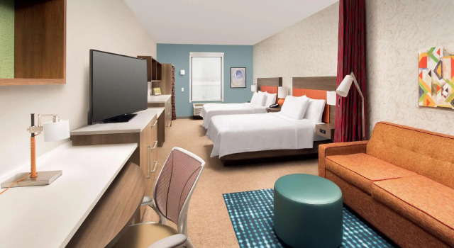 Четырёхместная студия Home2 Suites By Hilton Las Cruces