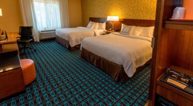 Четырёхместный номер Standard Fairfield Inn & Suites by Marriott Geneva Finger Lakes