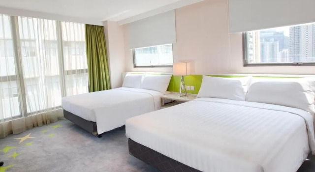Четырёхместный номер семейный Premier Dorsett Tsuen Wan, Hong Kong