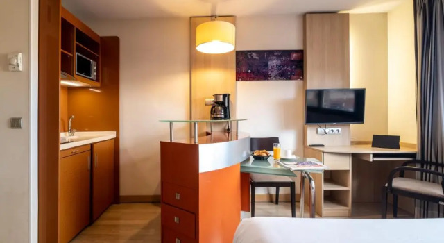 Двухместная студия Clarion Aparthotel Toulouse Blagnac Airport