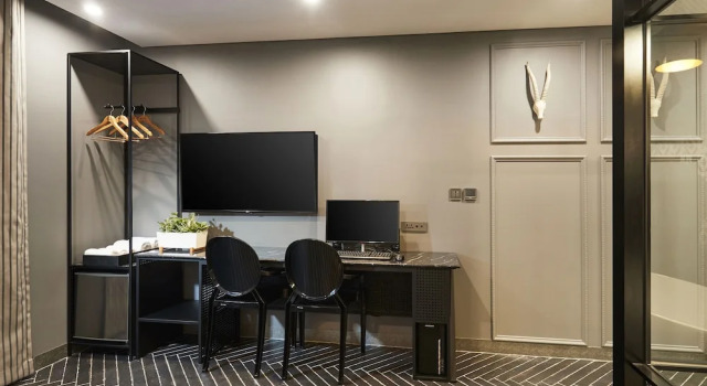 Двухместный номер Deluxe с балконом Hotel Boutique 9 Neungdong