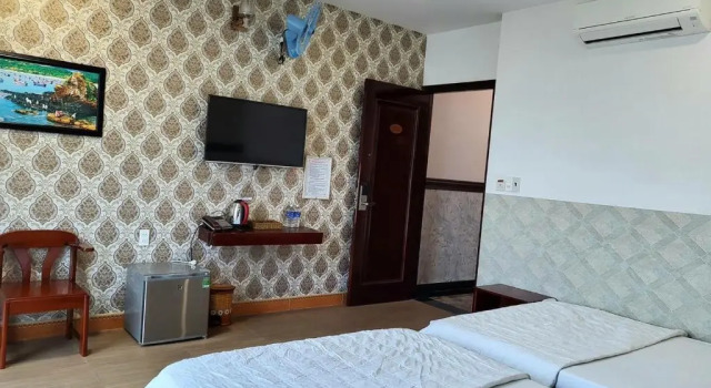 Двухместный номер Deluxe с частичным видом на море Khach San Yen Phu