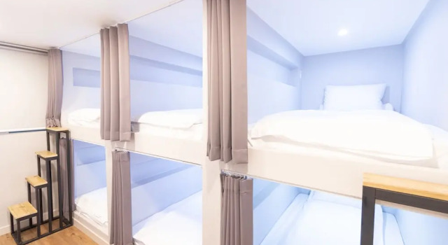 Кровать в общем номере (женский номер) Dawoo House 1 in Hongdae